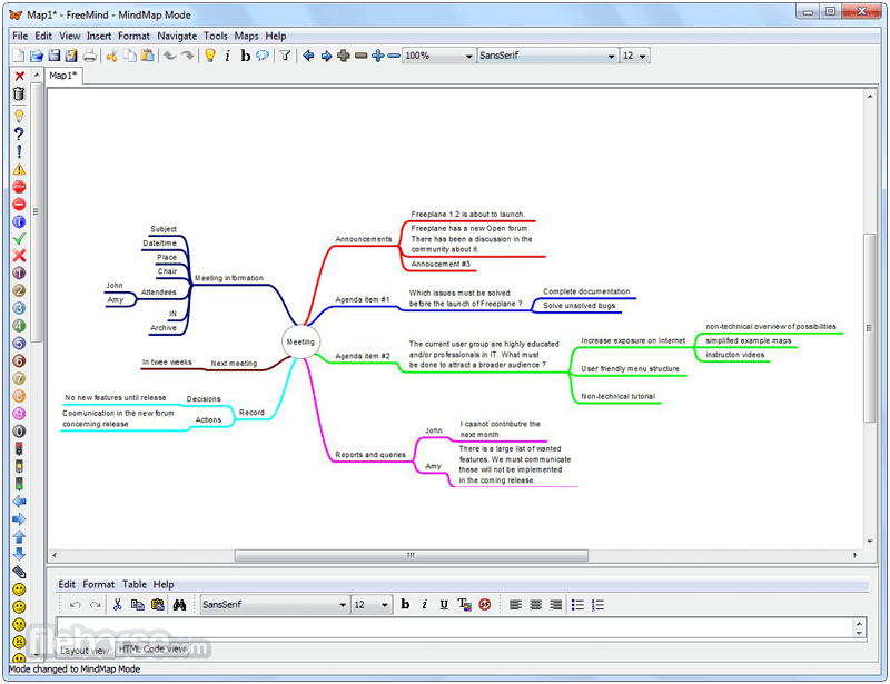 Using-FreeMind